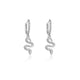 Rattlesnake Earrings SIVER Fits for all 925 Sterling Silver Snakes Store™