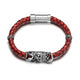 Red Leather Snake Bracelet Red Leather Snakes Store™