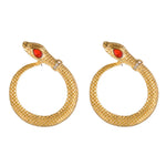 Red Snake Earrings - Vignette | Snakes Store