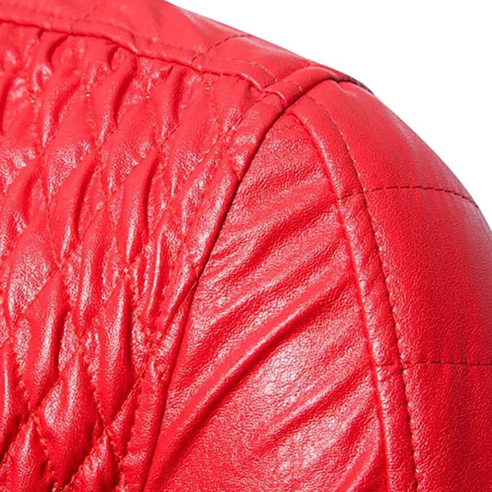 Red Snake Leather Jacket Snakes Store™