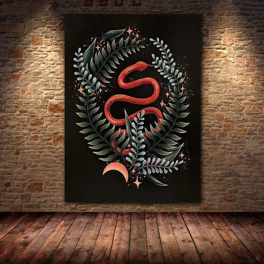 Red Snake Painting Red Snakes Store™