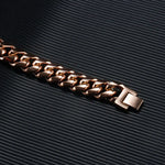 Rose Gold Snake Chain Bracelet - Vignette | Snakes Store
