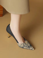 Snake Leather Pumps - Vignette | Snakes Store