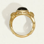 Black and Gold Snake Ring - Vignette | Snakes Store