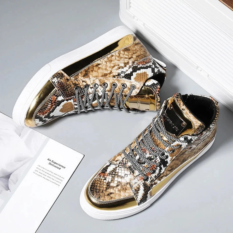 Python Skin Sneakers Snakes Store