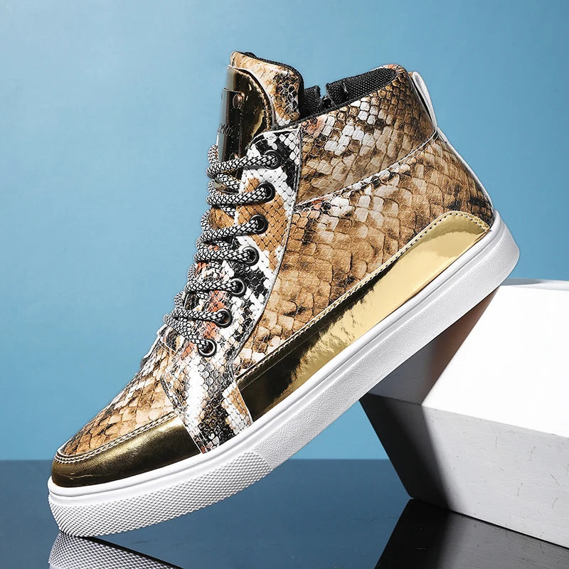 Python Sneakers Men Python Skin Sneakers | Snakes Store™