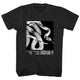 Black and White Snake Print T-shirt