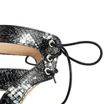 Snake Print Sandals - Vignette | Snakes Store