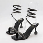 Wrap Around Snake Heels - Vignette | Snakes Store