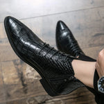 Men's Black Snakeskin Boots - Vignette | Snakes Store