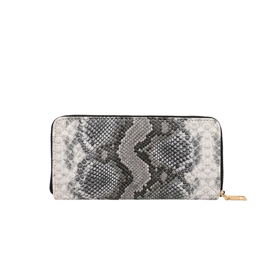 Embossed Snake Wallet