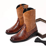 Vintage Snakeskin Cowboy Boots - Vignette | Snakes Store