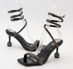 Wrap Around Snake Heels - Vignette | Snakes Store