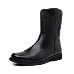 Black Snakeskin Cowboy Boots - Vignette | Snakes Store