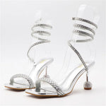 Wrap Around Snake Heels - Vignette | Snakes Store