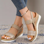 Snakeskin Platform Sandals - Vignette | Snakes Store