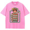 Pink Snake Print T-shirt
