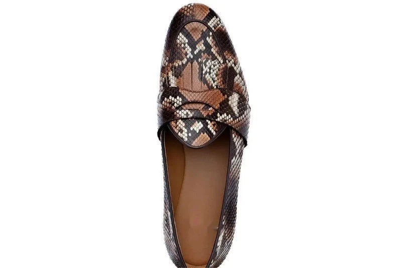 Men's Snake Loafers