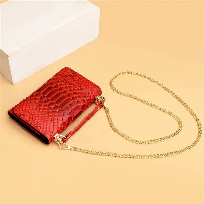 Red Snake Crossbody Bag Snakes Store