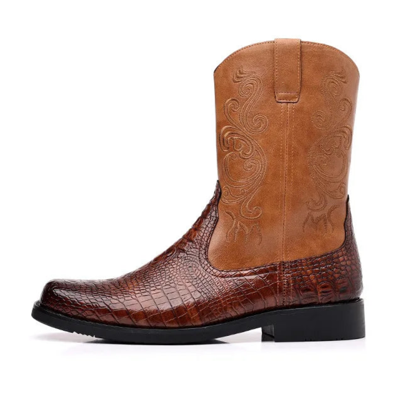 Vintage Snakeskin Cowboy Boots Snakes Store