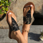 Black Snakeskin Flip Flop - Vignette | Snakes Store