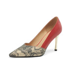 Snake Leather Pumps - Vignette | Snakes Store