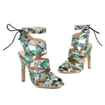 Snake Print Sandals - Vignette | Snakes Store