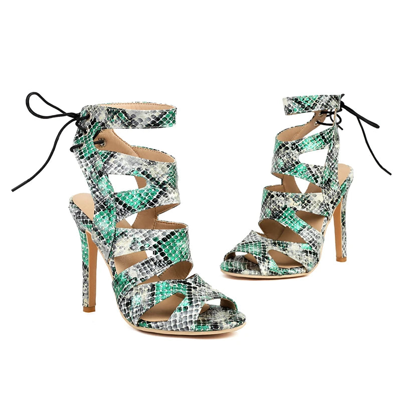 Snake Print Sandals Snakes Store