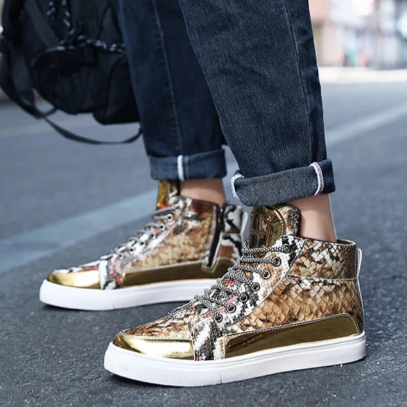 Python Sneakers Men Python Skin Sneakers | Snakes Store™