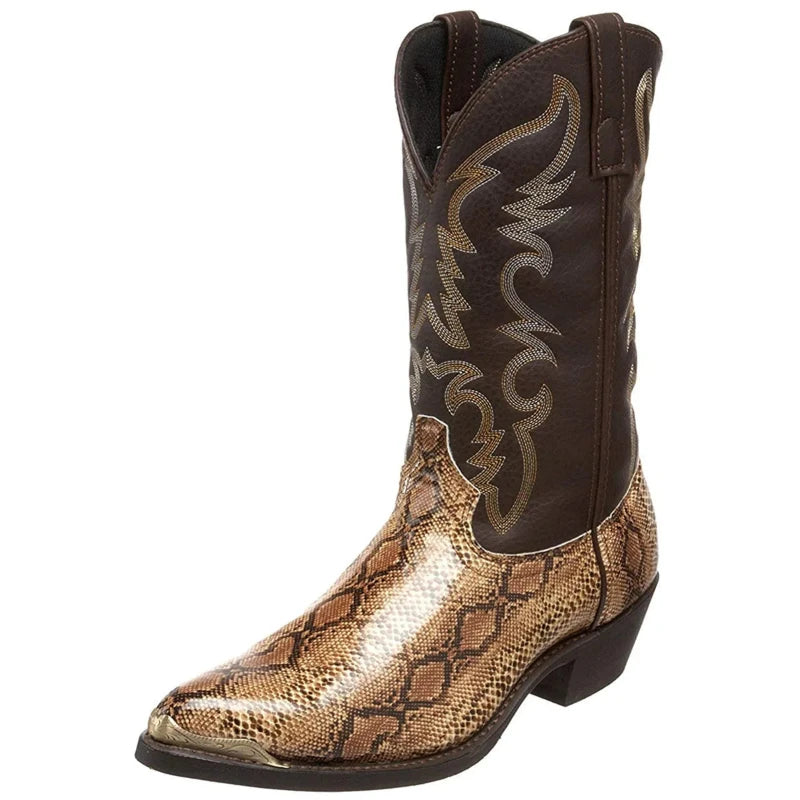 Rattlesnake Cowboy Boots Gold Snakes Store