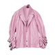 Pink Snake Print Jacket