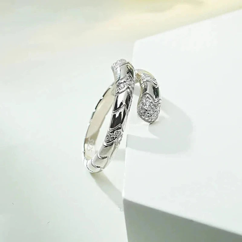 Diamond Snake Wedding Ring Snakes Store