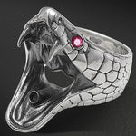 Open Mouth Snake Ring - Vignette | Snakes Store