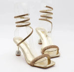 Wrap Around Snake Heels - Vignette | Snakes Store