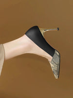 Snake Leather Pumps - Vignette | Snakes Store