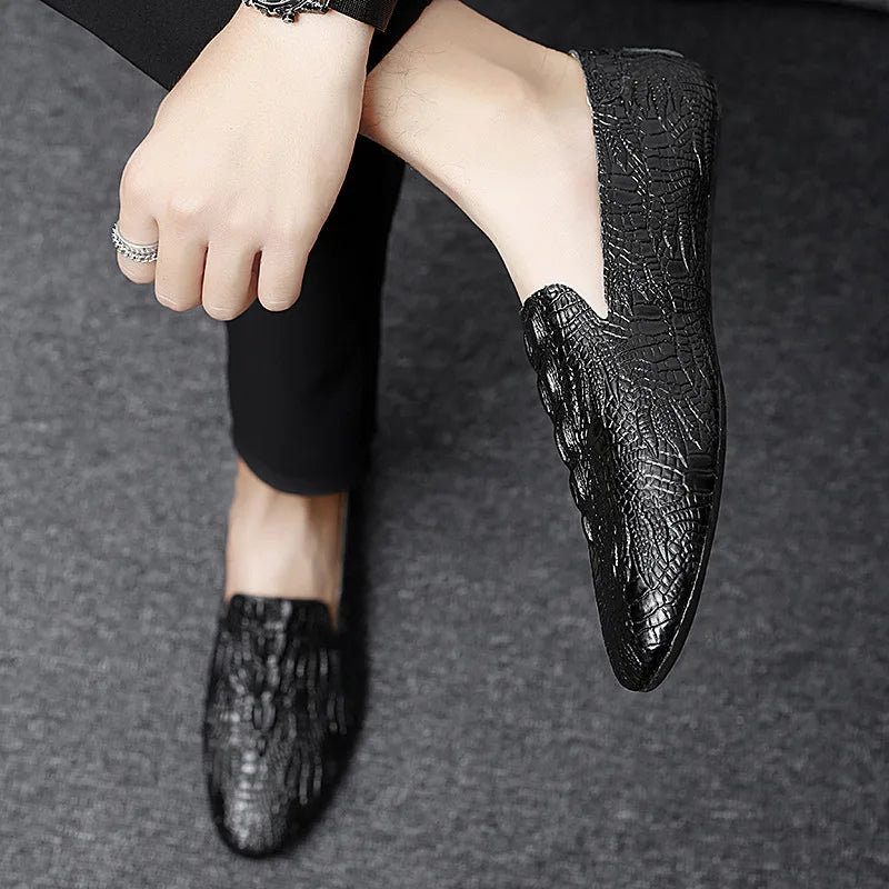 Black Snake Loafers Snakes Store