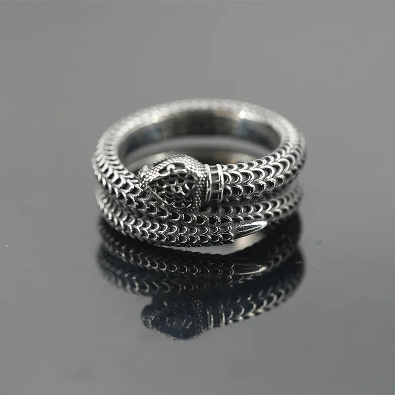 Big Coiled Snake Ring Snakes Store