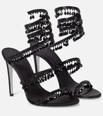 Snakeskin Gladiator Sandals - Vignette | Snakes Store