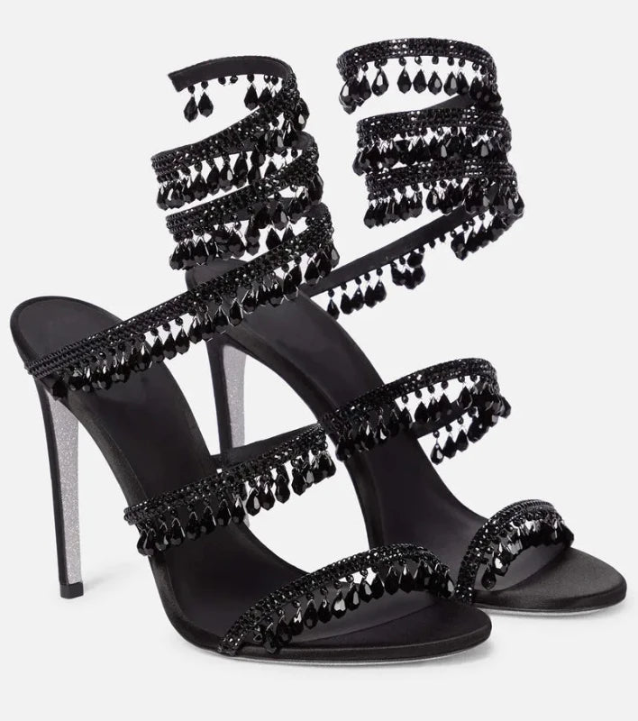 Snakeskin Gladiator Sandals Snakes Store