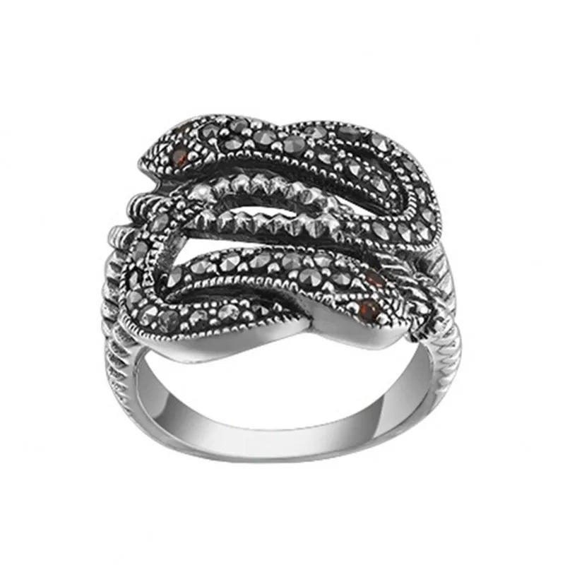 Celtic Snake Ring Silver 925 Sterling Silver One fits for most Snakes Store