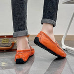 Orange Snake Moccasins - Vignette | Snakes Store