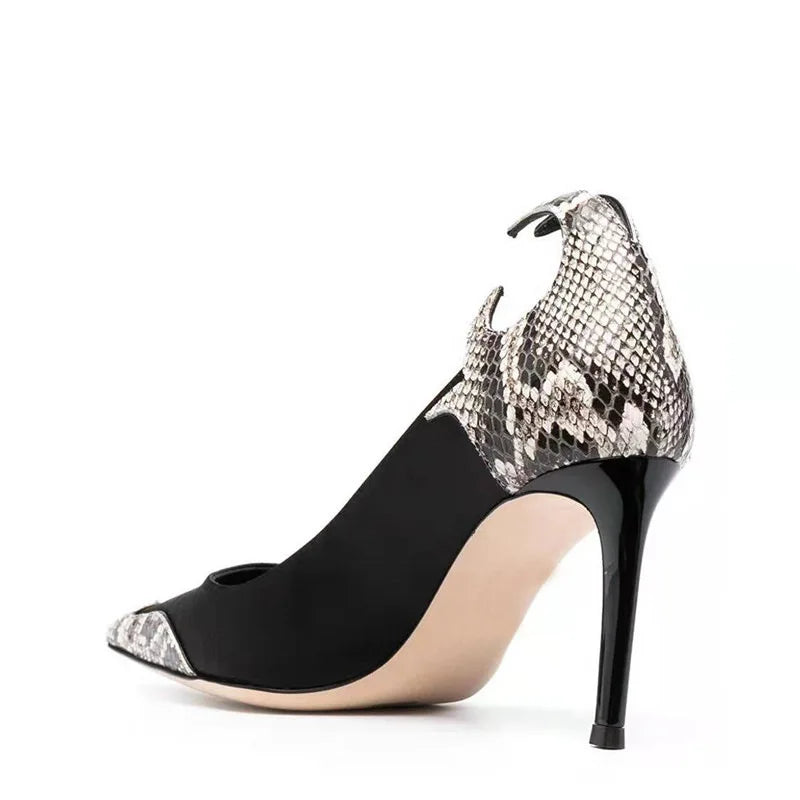 Python Skin Pumps Snakes Store