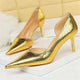 Gold Snakeskin Pumps Gold Snakes Store