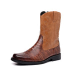 Vintage Snakeskin Cowboy Boots - Vignette | Snakes Store