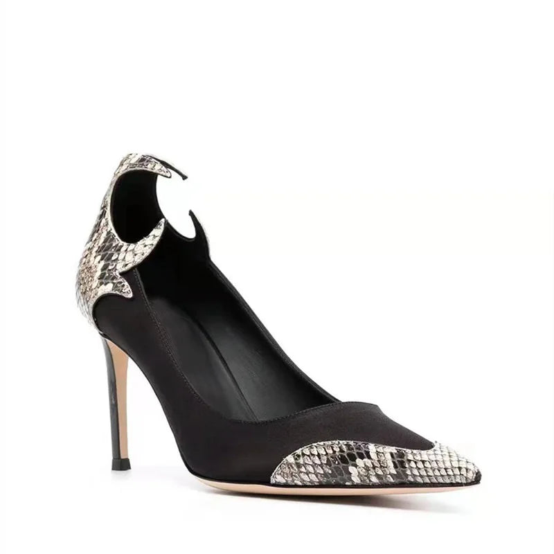 Python Skin Pumps Snakes Store