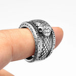 Snake Biker Ring - Vignette | Snakes Store