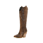 Womens Snakeskin Cowgirl Boots - Vignette | Snakes Store