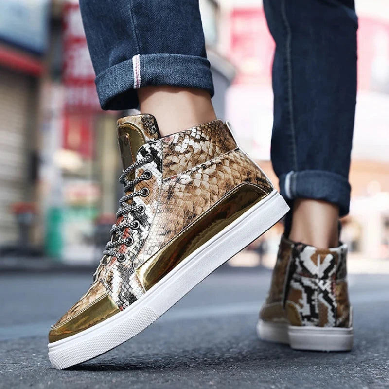Python Leotard Python Skin Sneakers | Snakes Store™