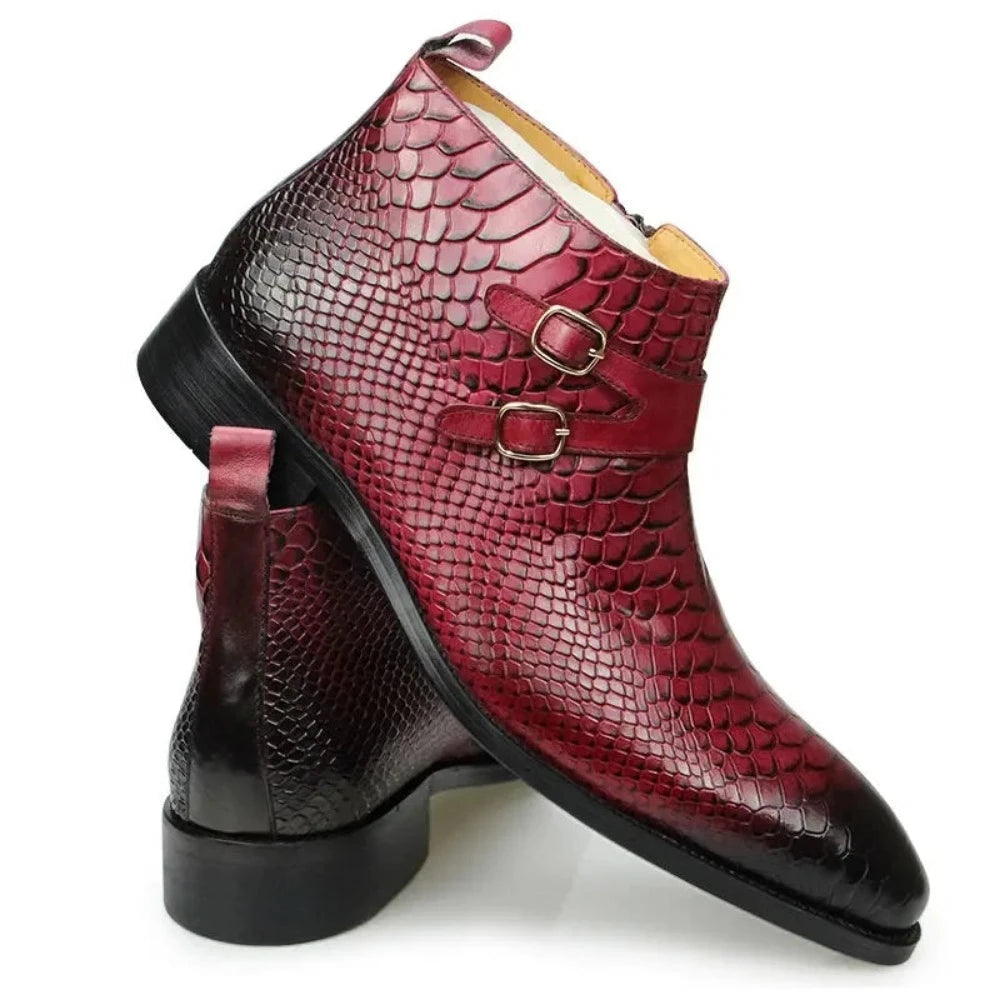 Red Snakeskin Boots Snakes Store