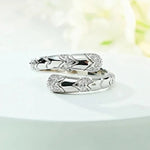 Diamond Snake Wedding Ring - Vignette | Snakes Store